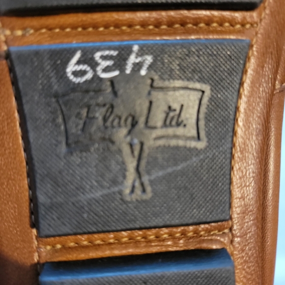 Flag Ltd Mens Brown Leather Slip-On Driver Loafers with Penny Keeper. Size 8 - Picture 5 of 9